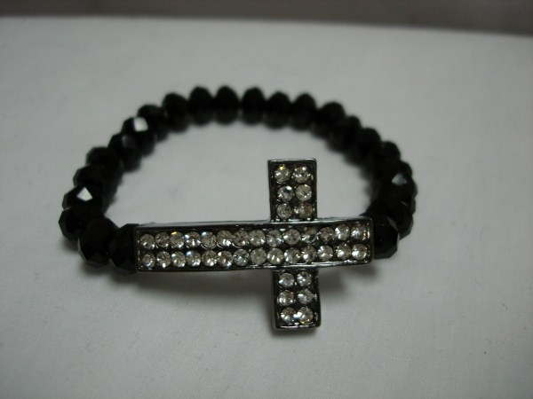 Side Cross Strech Bracelet